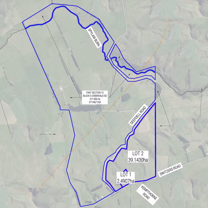 Three Lot Rural Subdivision